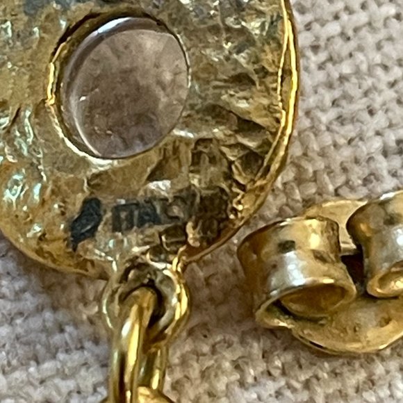 B Italy Smokey Quartz Earrings - Picture 7 of 12